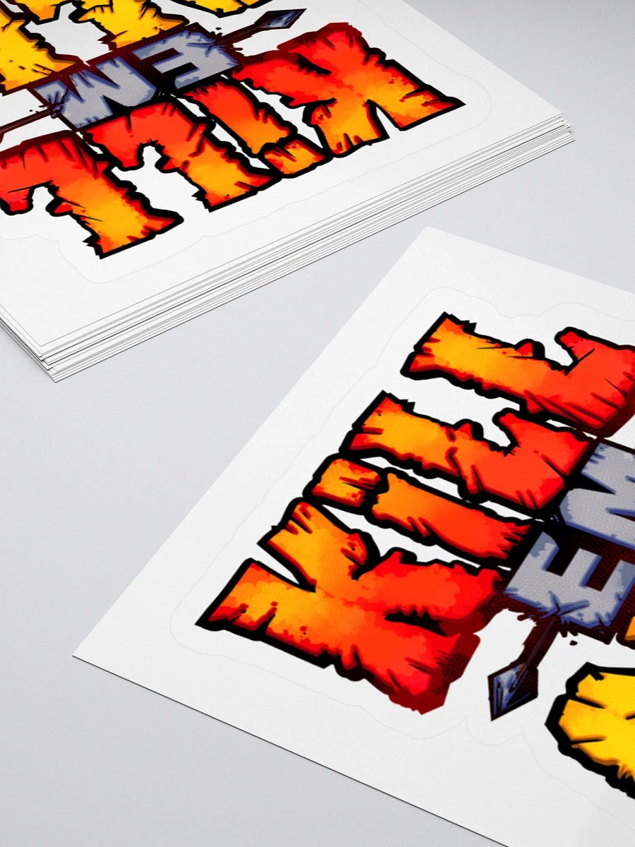 Kill´em all sticker product image (13)