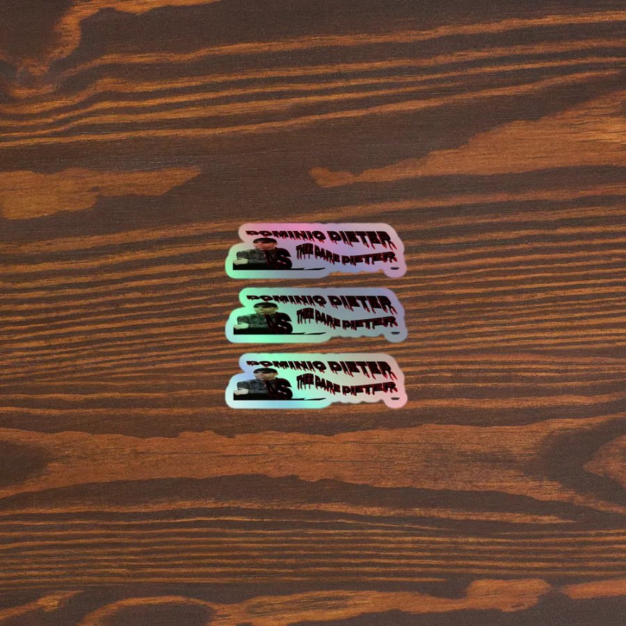 Dominic Dieter As Thee Dare Dieter 01 - Kiss-Cut Holographic Sticker Sheet product image (3)