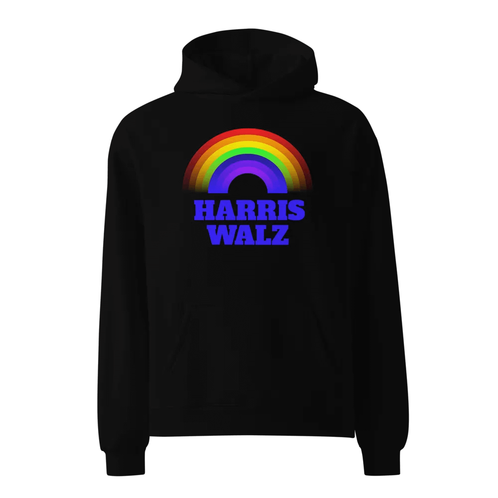Rainbow Harris Walz Hoodie product image (1)