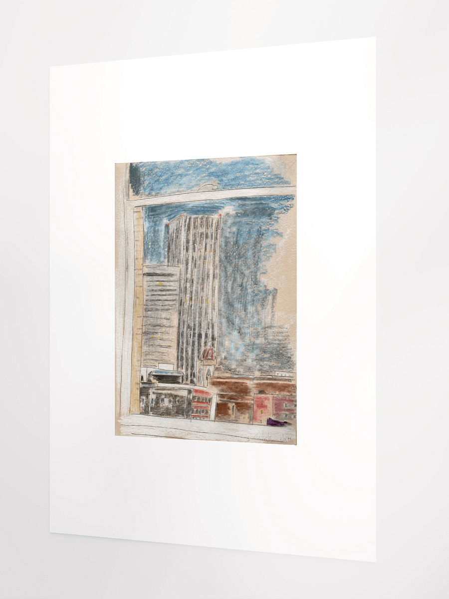 View from the Deluxe Hotel print product image (3)