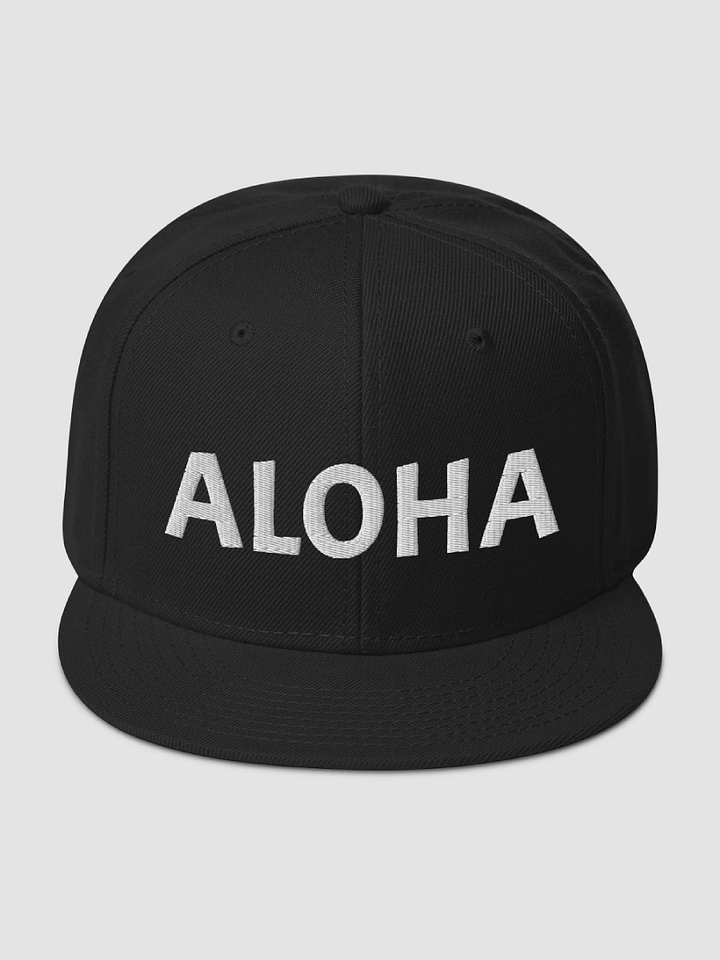 Aloha Snapback Baseball Cap product image (2)