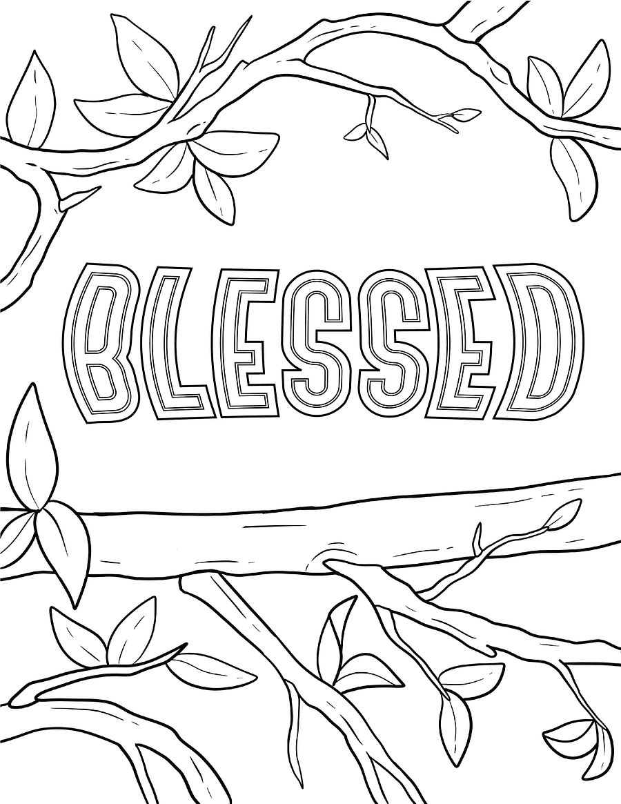 Freebie - Christian Colouring Pages product image (1)