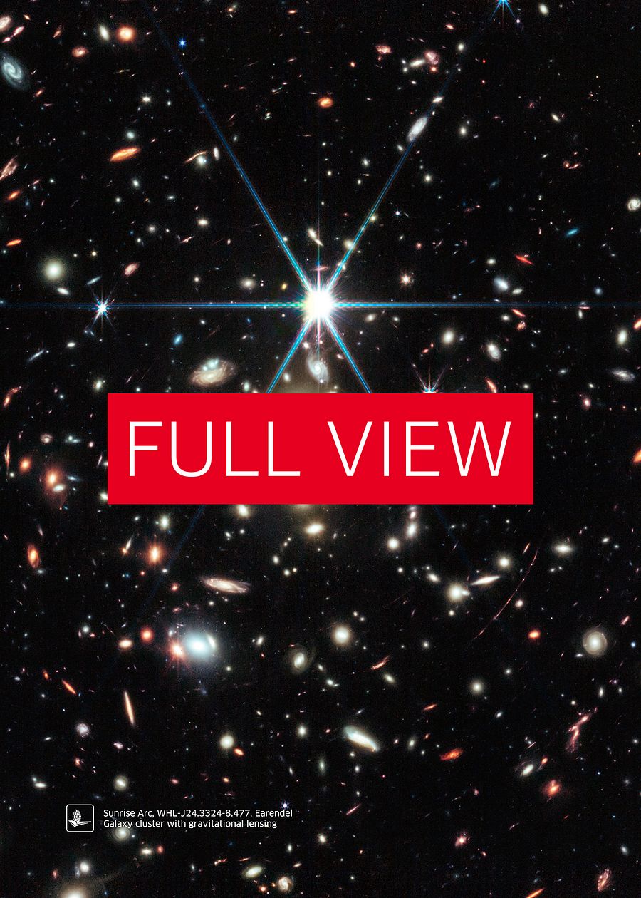 Sunrise Arc, WHL-J24.3324-8.477, Earendel (James Webb/JWST) — space poster product image (3)