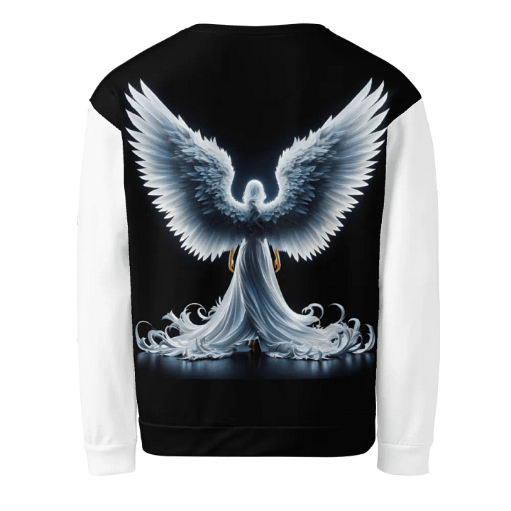 A White Angel and Cross - Unisex Sweatshirt #1 product image (2)