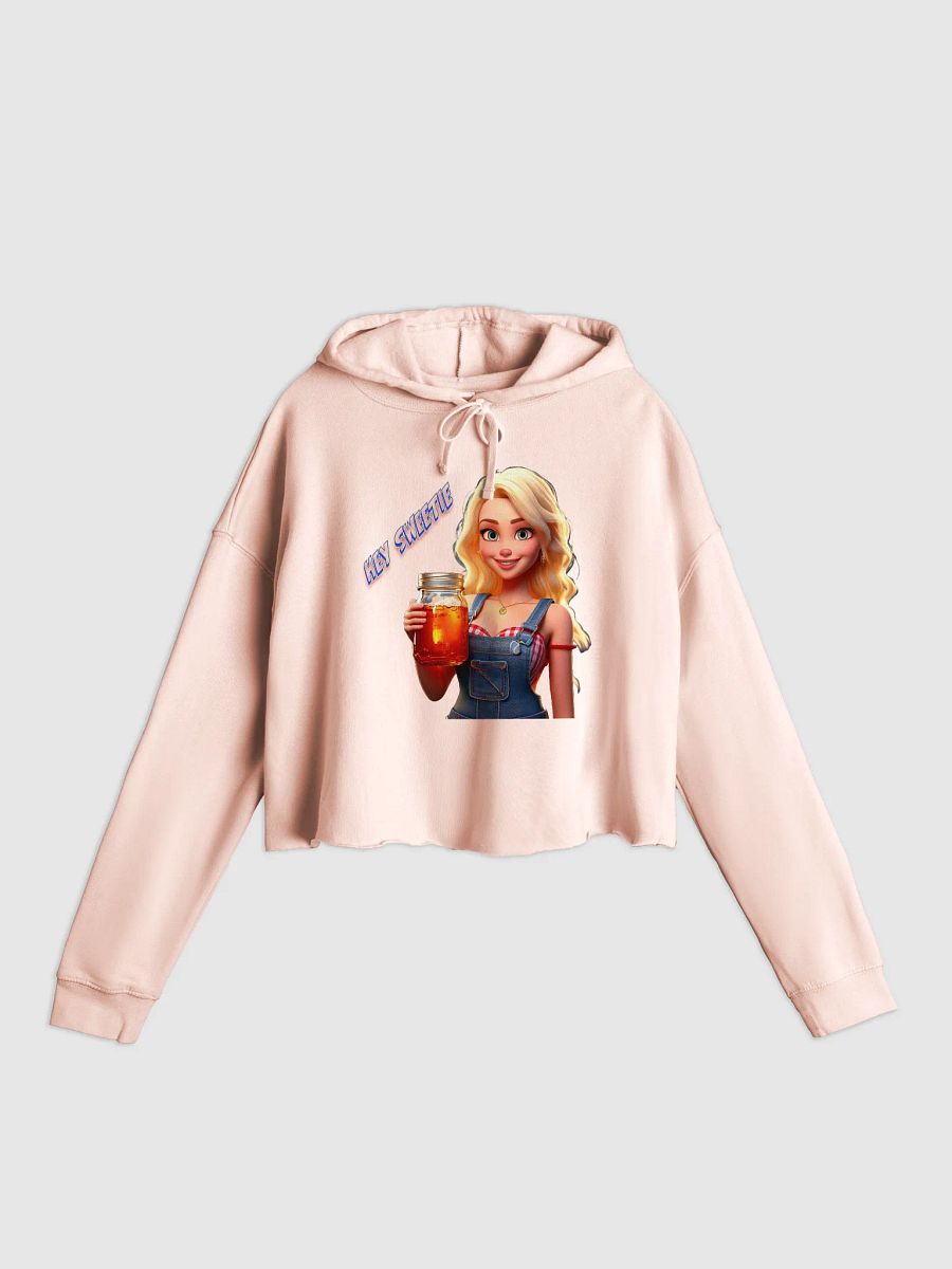 Hey Sweetie - Ladies' Crop Top Hoodie product image (4)
