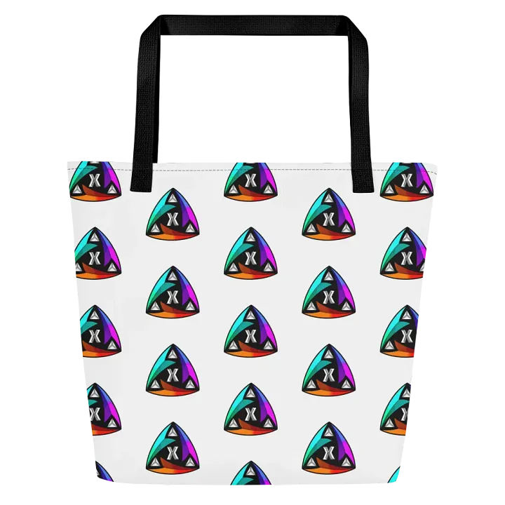 PriismX Patterned White Tote product image (1)
