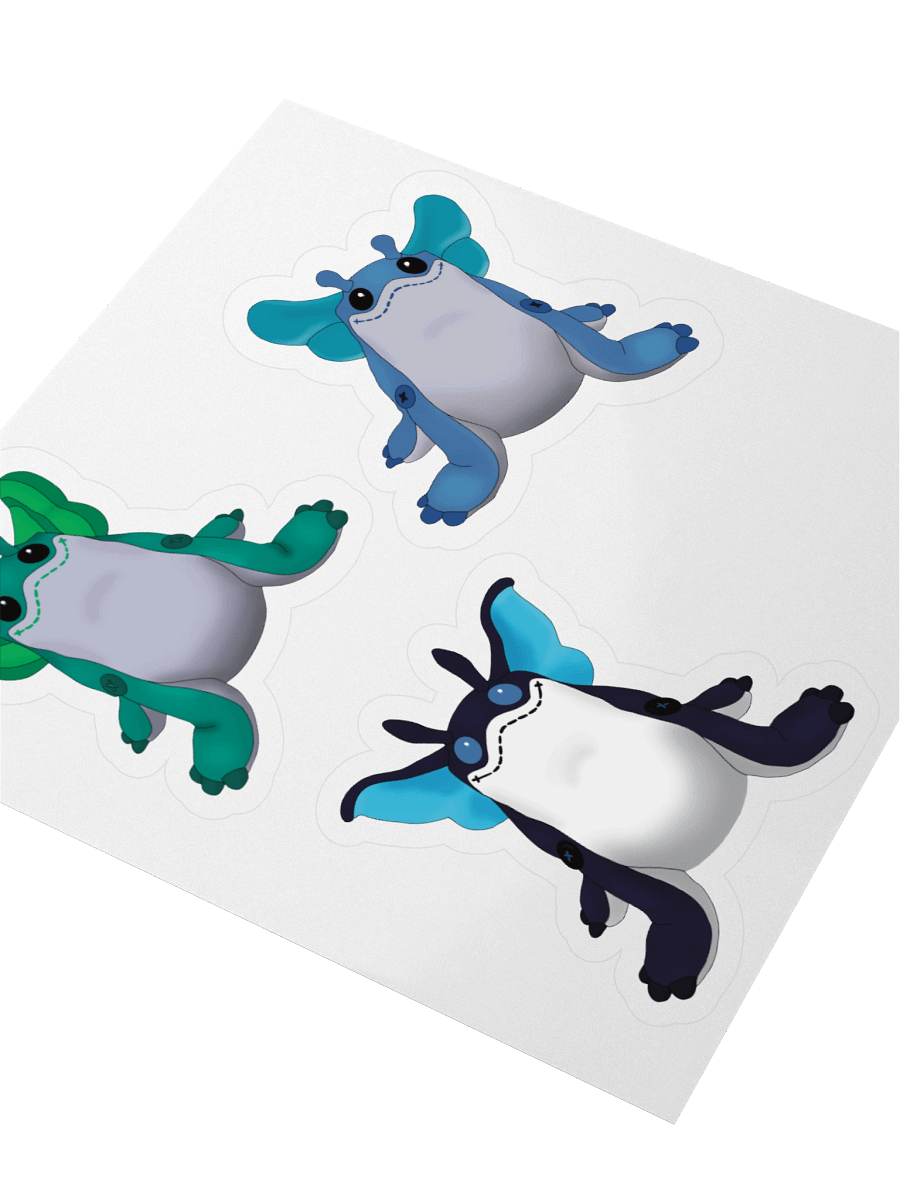 Ogopuu Plushies Sticker Pack – Palia-Inspired product image (3)
