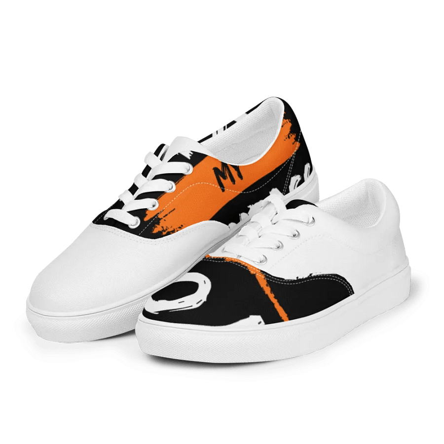 white low cut lace shoes product image (12)
