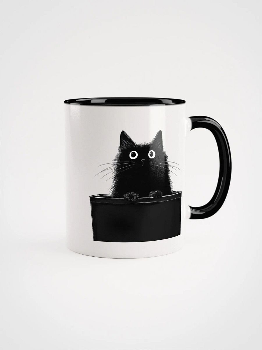 Mug Black Cat in Letter Box product image (2)