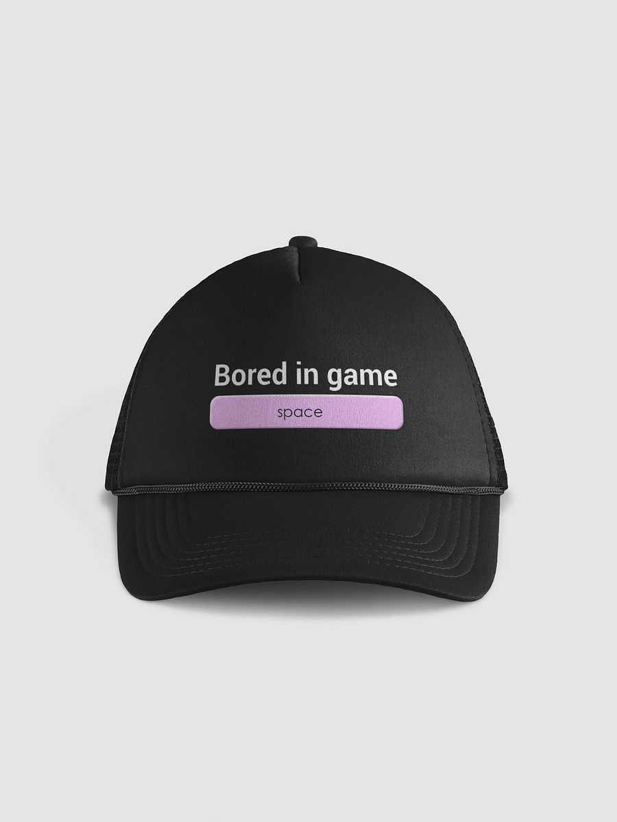 Bored Meme Pink Space Bar Hat product image (2)