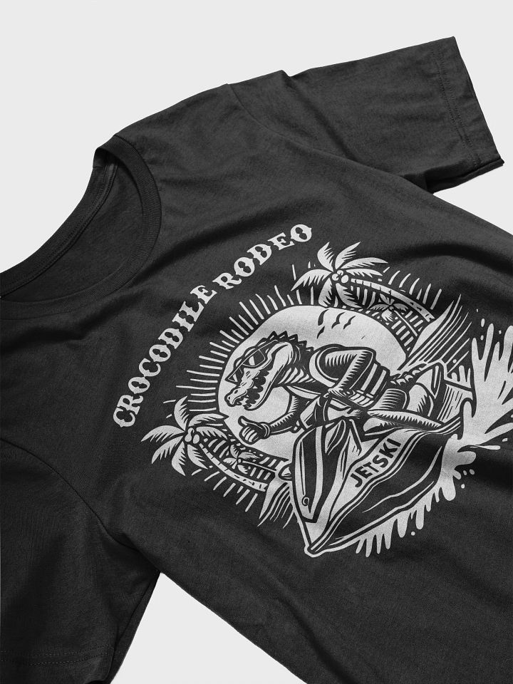 Vintage Crocodile Jetski T-Shirt Rodeo Style T-Shirt product image (2)