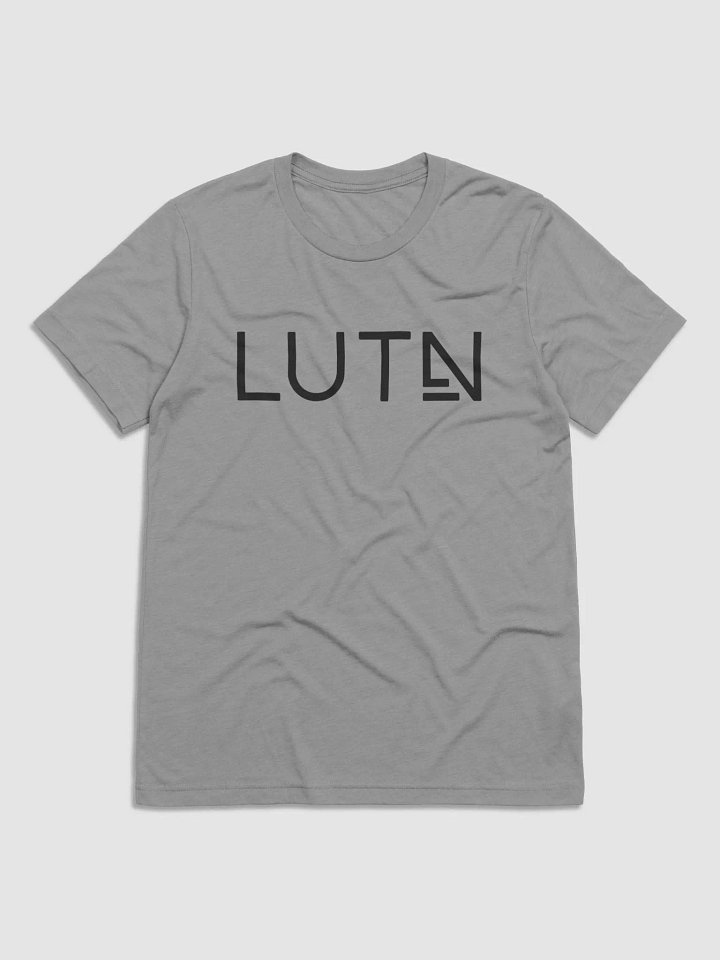 LUTN T-shirt Black Logo product image (1)