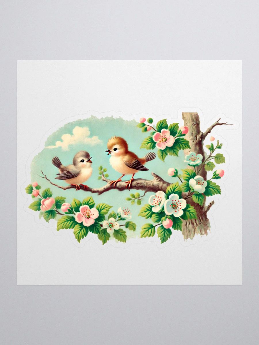 Harmony of Nature Adorable Birds Stickers product image (2)