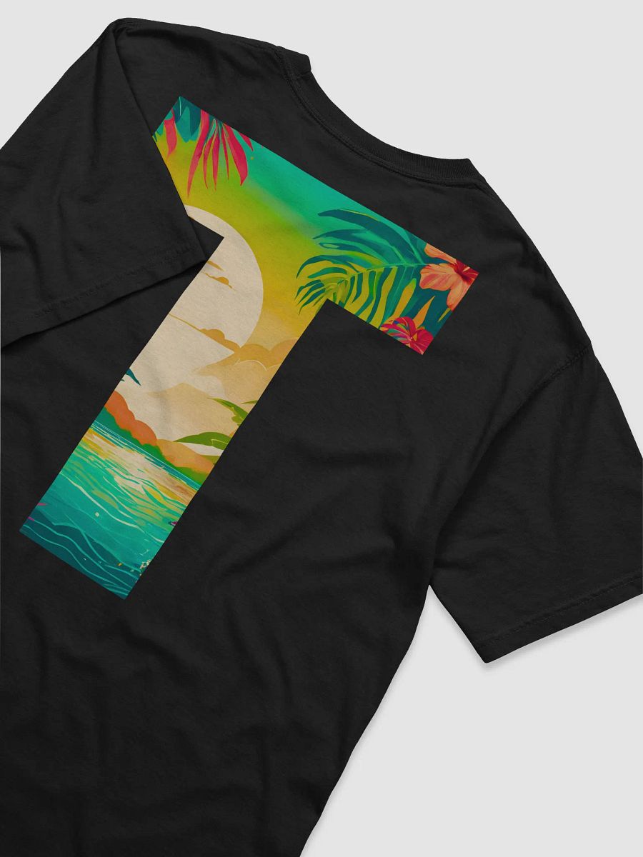 Tropical Sunset Paradise T-Shirt (Letter-T) product image (7)