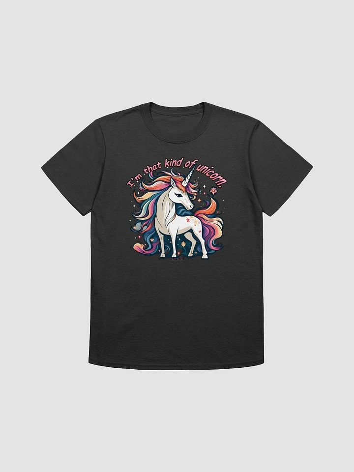 That kind of unicorn basic soft style T-shirt product image (2)
