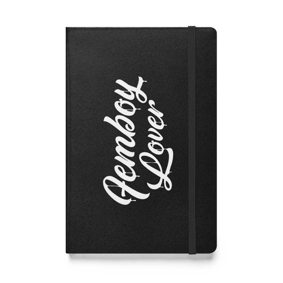 Femboy Lover (White Text) Notebook product image (1)