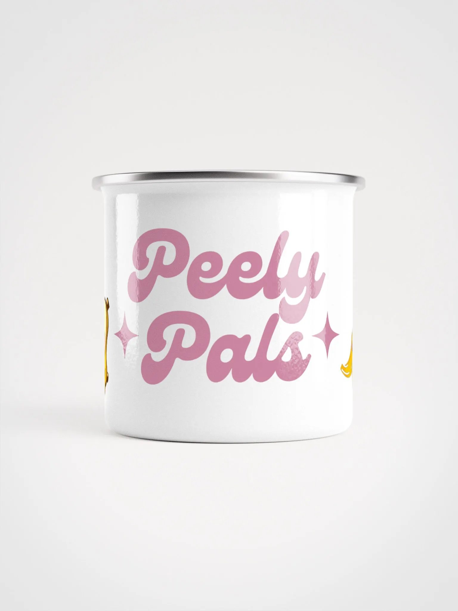 Peely Pals Emote Enamel Mug product image (1)