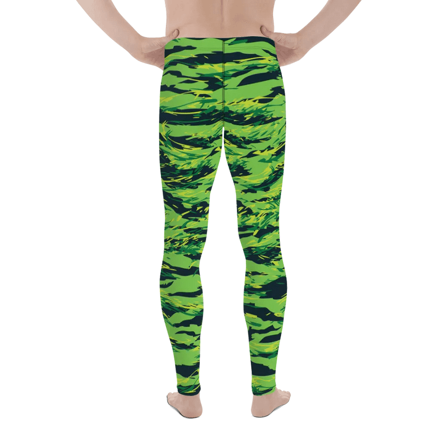 Green Camo Men's Leggings product image (5)