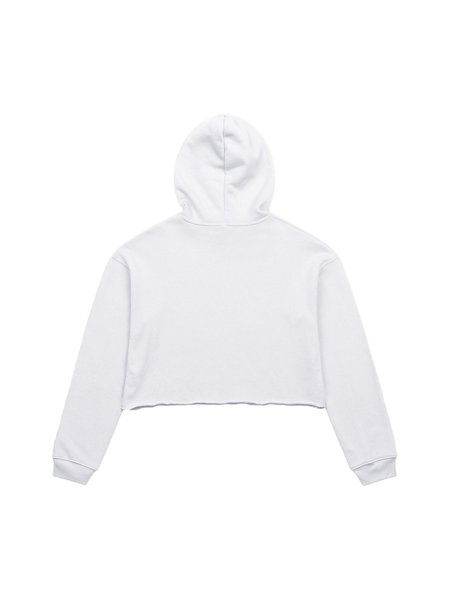 DARKLIVITY Definition Crop Hoodie | White product image (3)