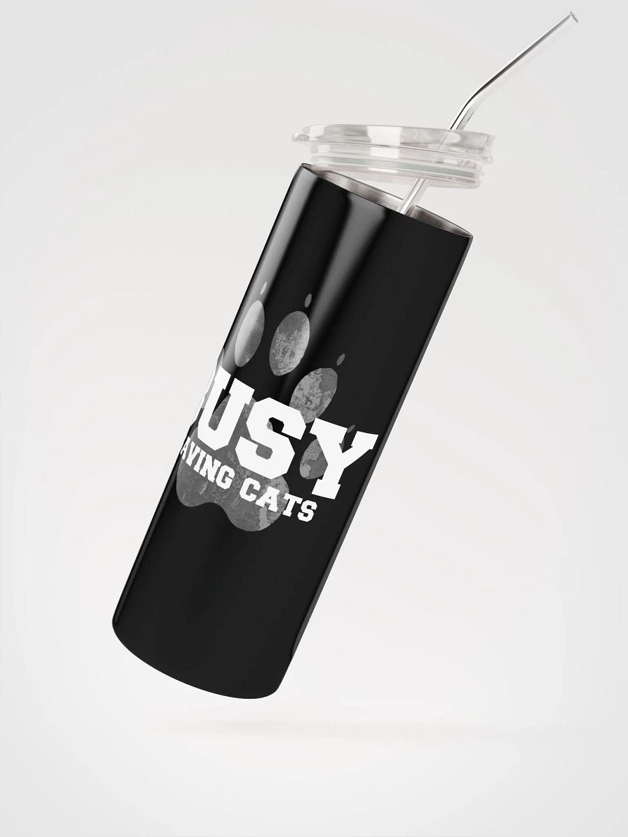 busy saving cats stainless steel cup product image (2)