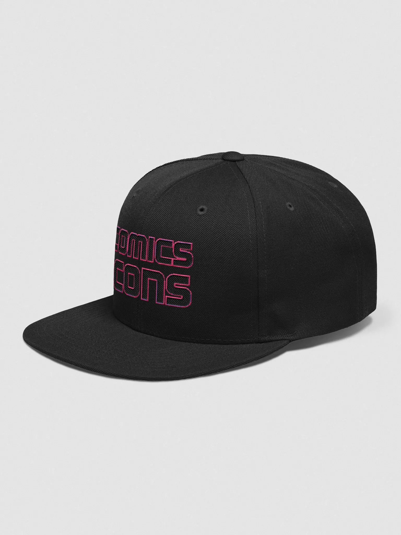 Iconic Black/Pink Logo Snapback Cap product image (3)