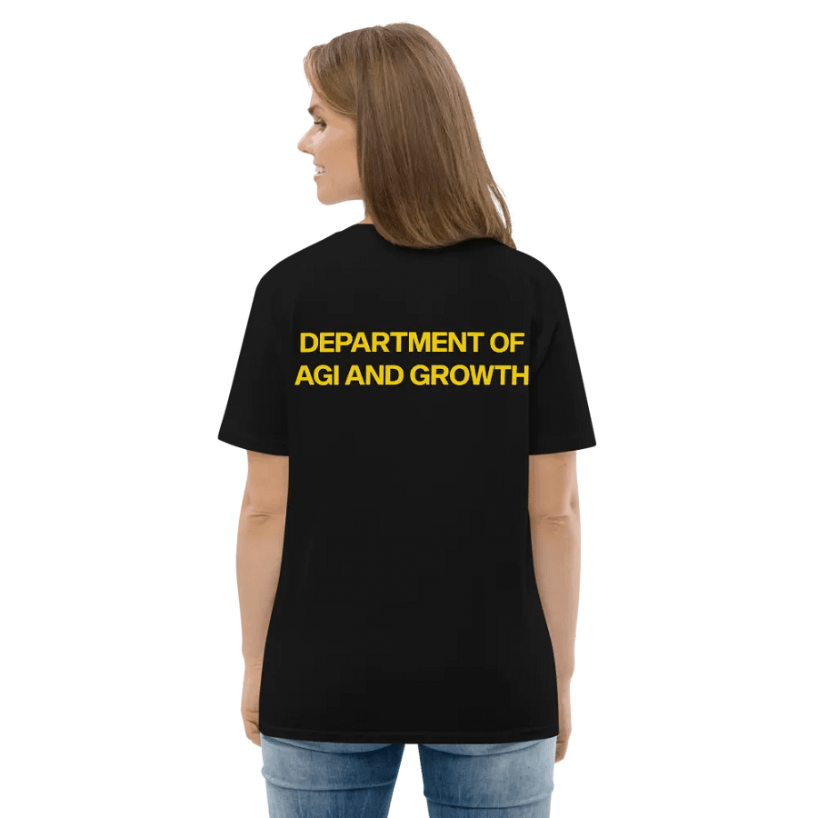 department of agi and growth t-shirt - 100% organic cotton product image (8)