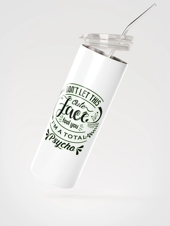 Psycho Green Stainless Steel Tumbler product image (1)
