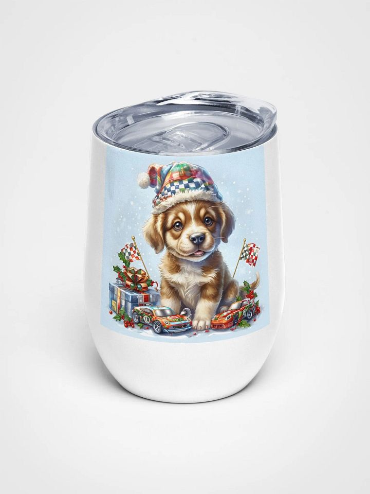 Puppy Party Wine Tumbler product image (1)