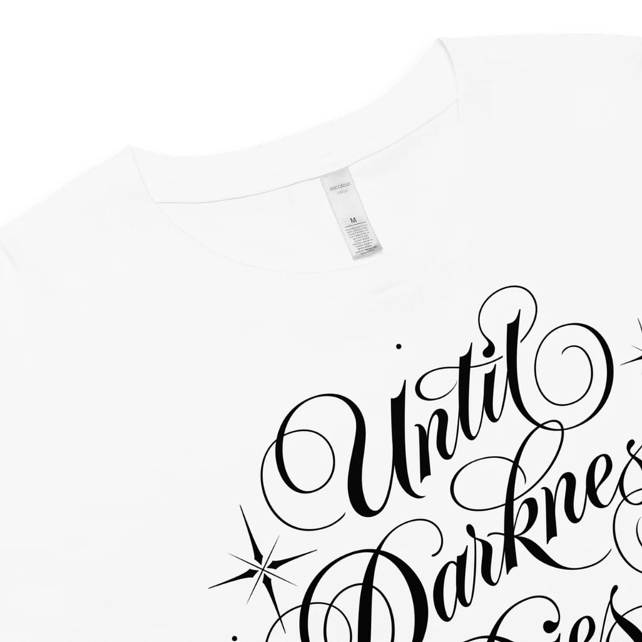 Until Darkness Dies (simple design) Women's Premium Crop Top product image (111)