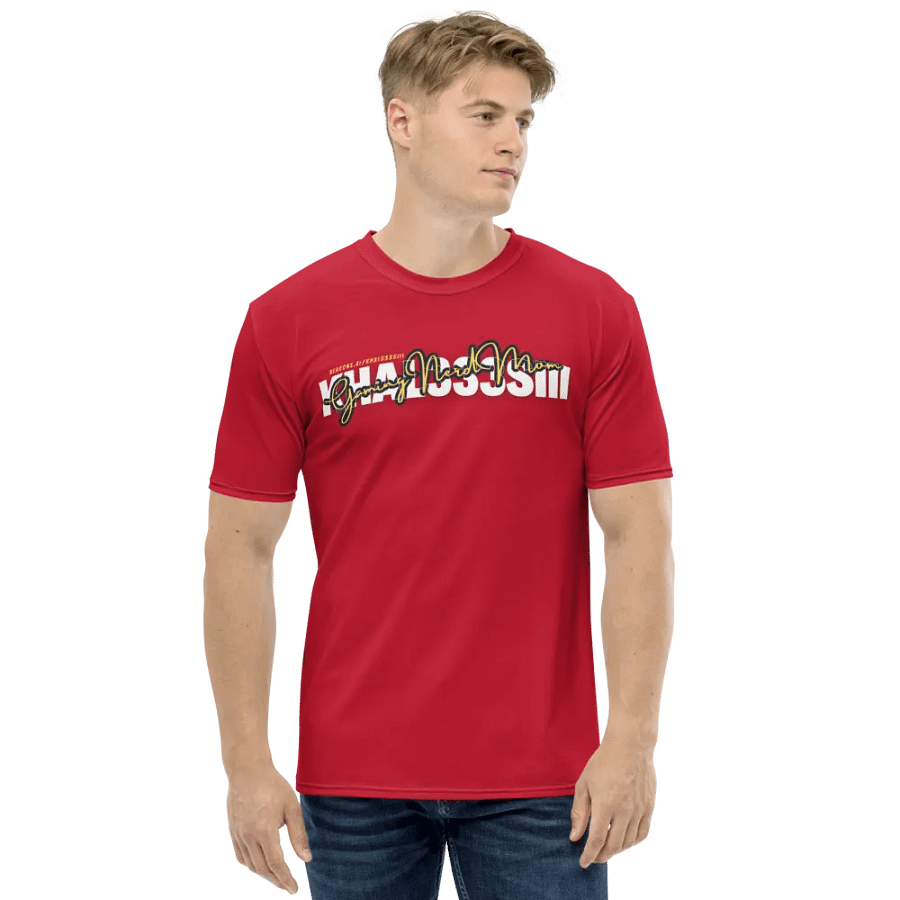 Khal333siii Brand T-Shirt (Red) product image (3)