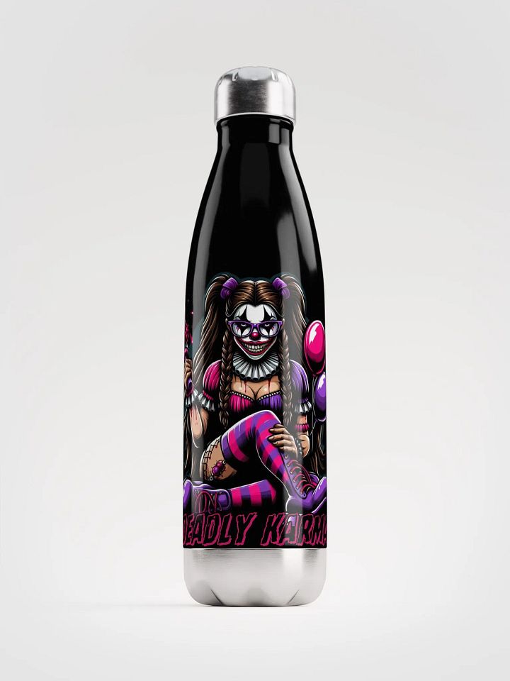 Menacing Jester Stainless Steel Water Bottle product image (1)