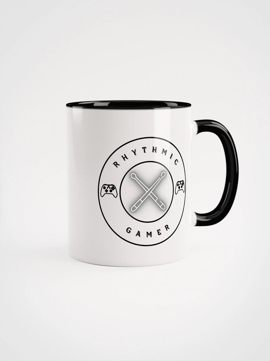 RhythmicGamer 11oz text logo mug product image (1)