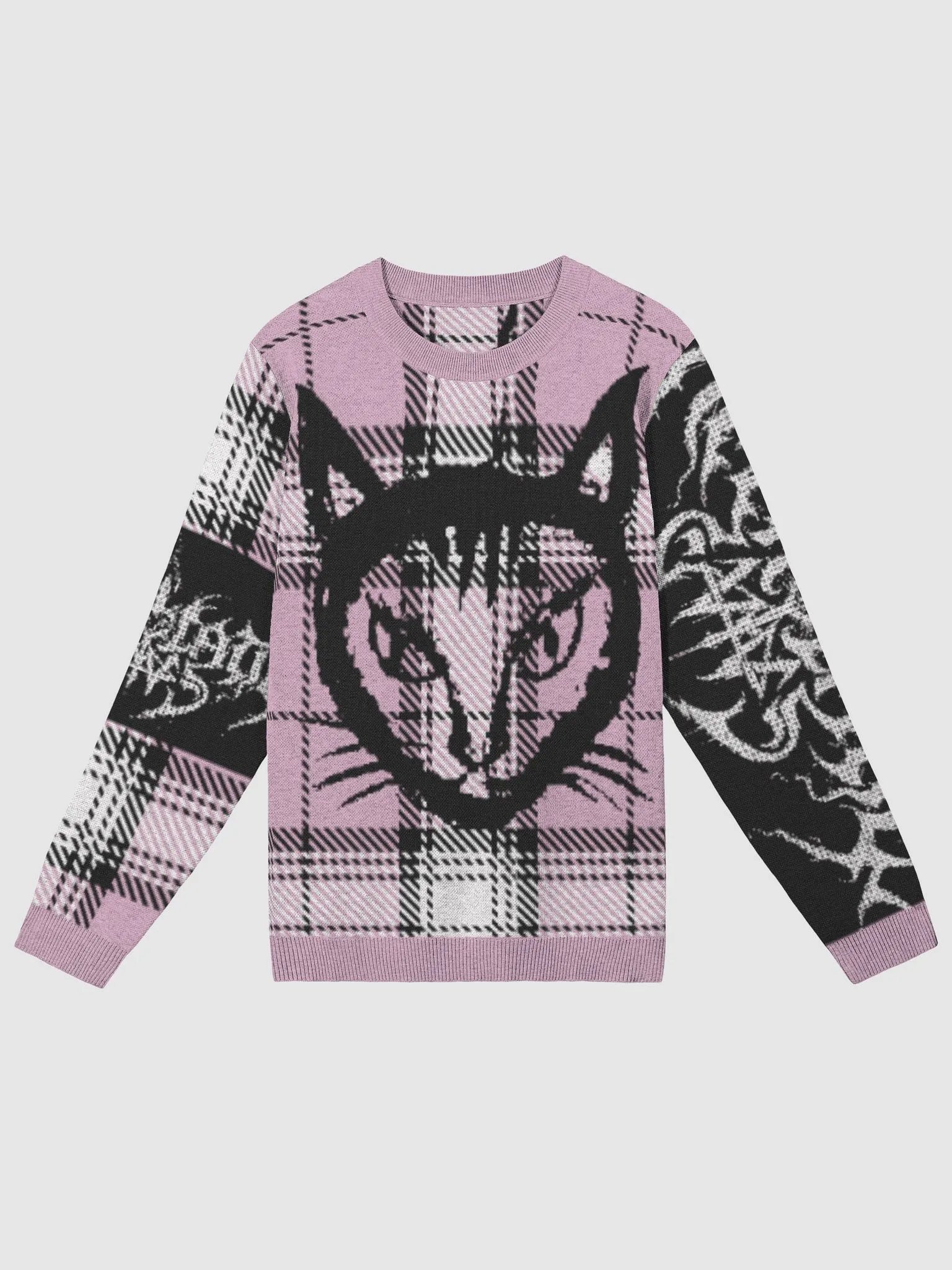 NecroCat Pink Logo Sweater product image (5)