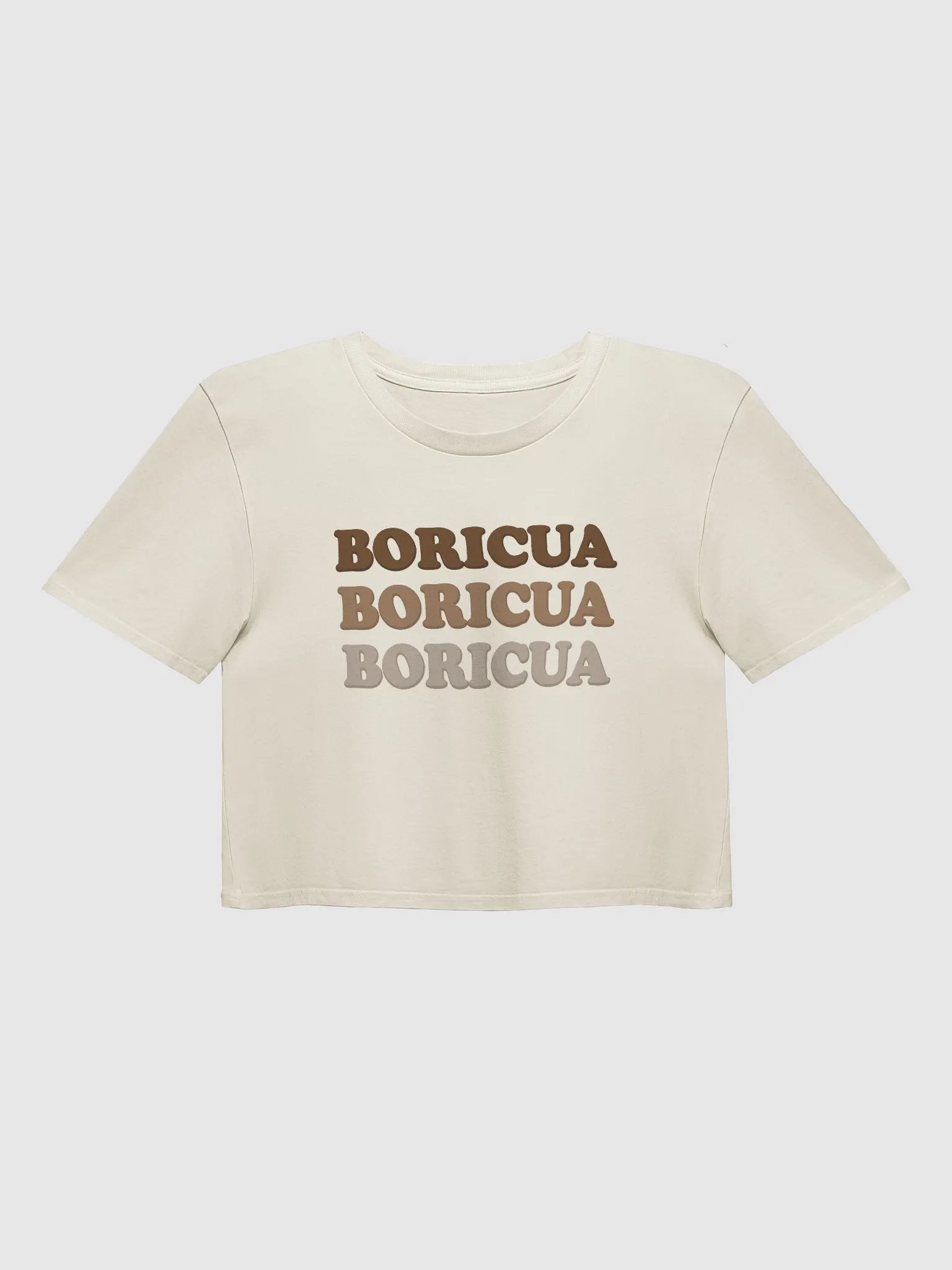 Boricua Tricolor Crop Top product image (1)