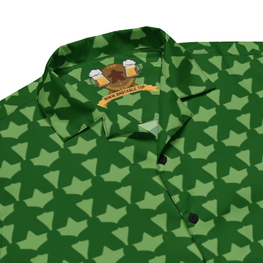 Meeple Hawaiian Shirt (Green) product image (3)