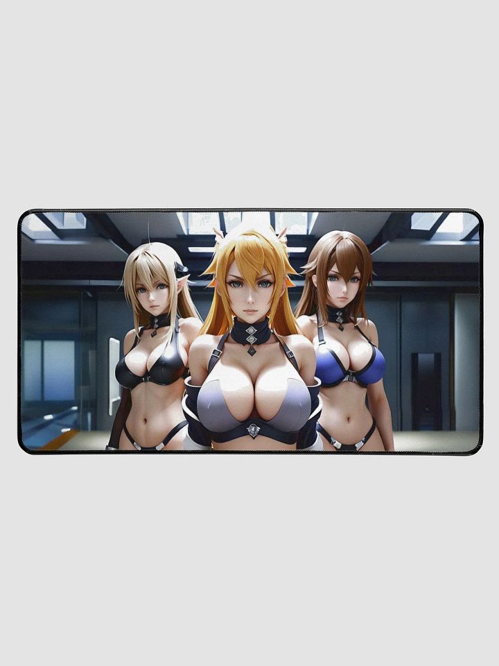 Futuristic Trio Desk Mat product image (1)