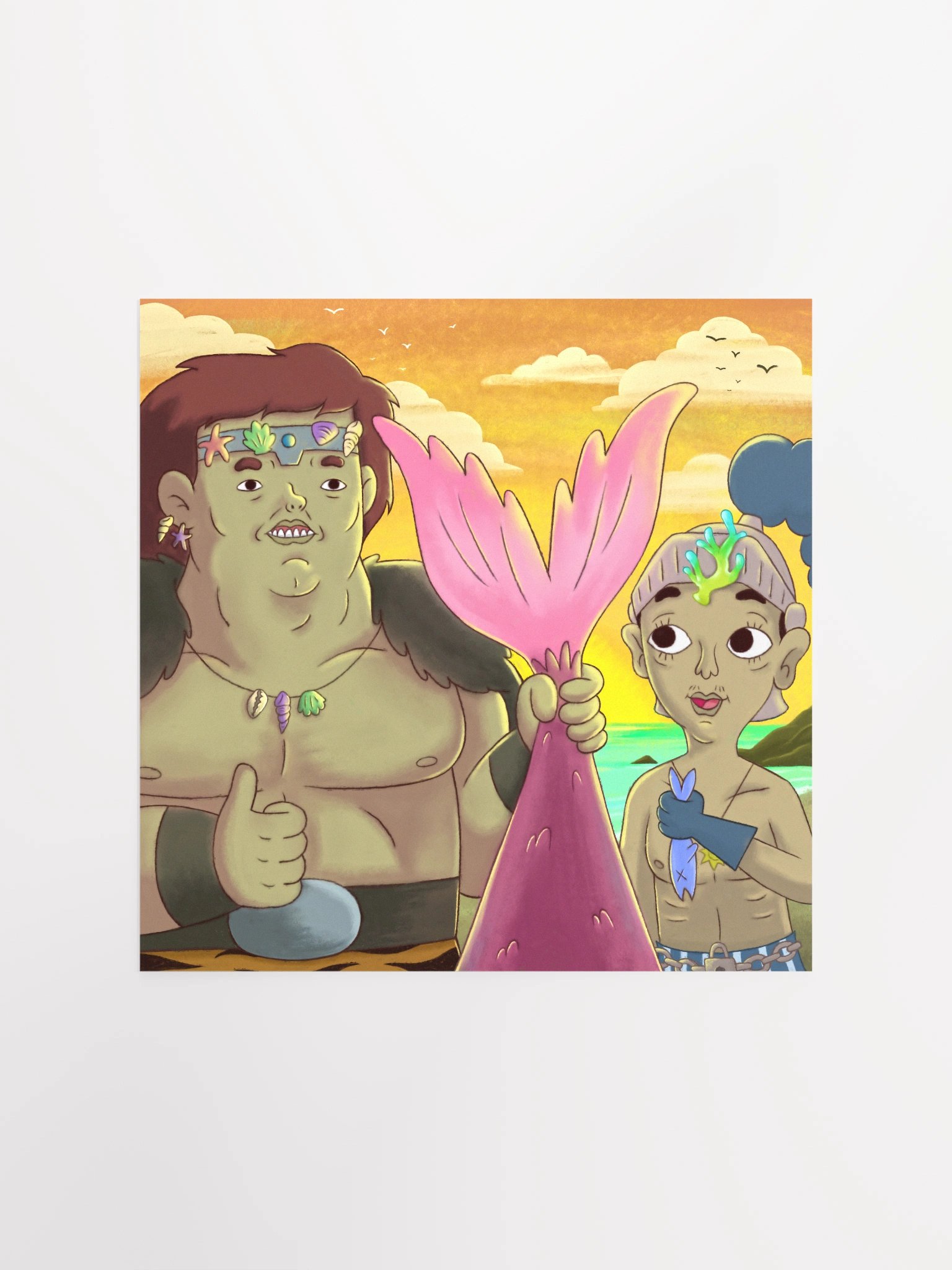 Barb and Pal Fishing Trip - Poster product image (1)