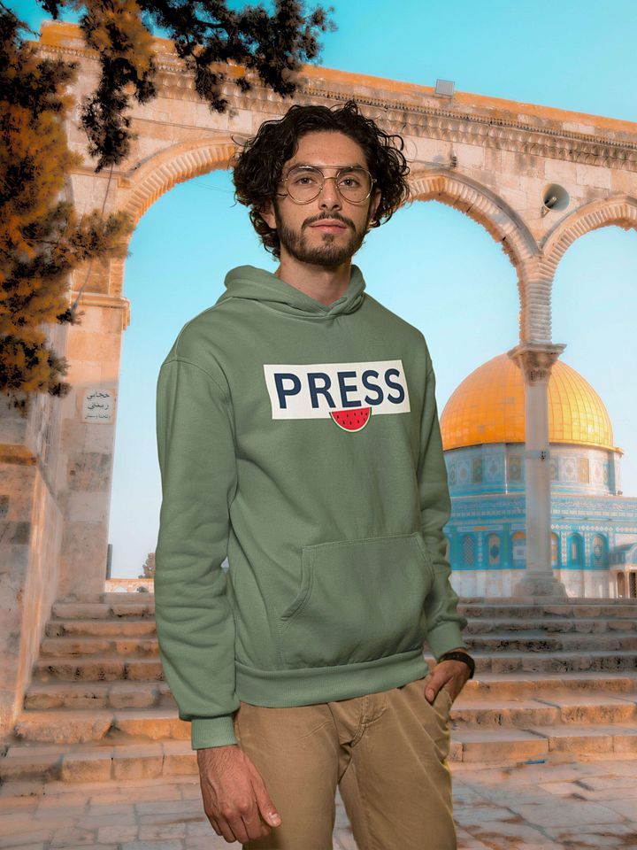 Press Hoodie Palestine Watermelon Resistance product image (1)