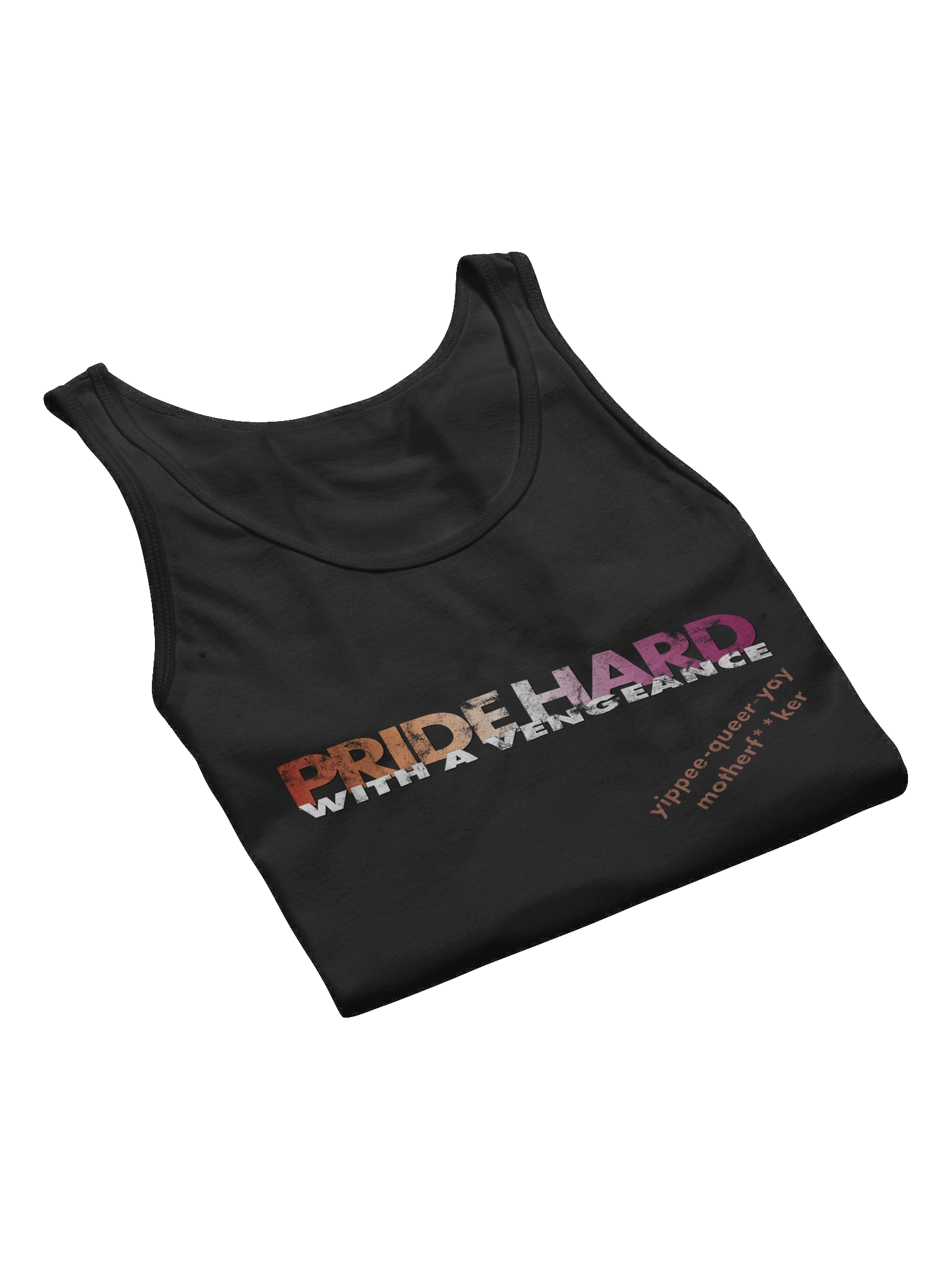 Lesbian "Pride Hard" Tank Top product image (7)