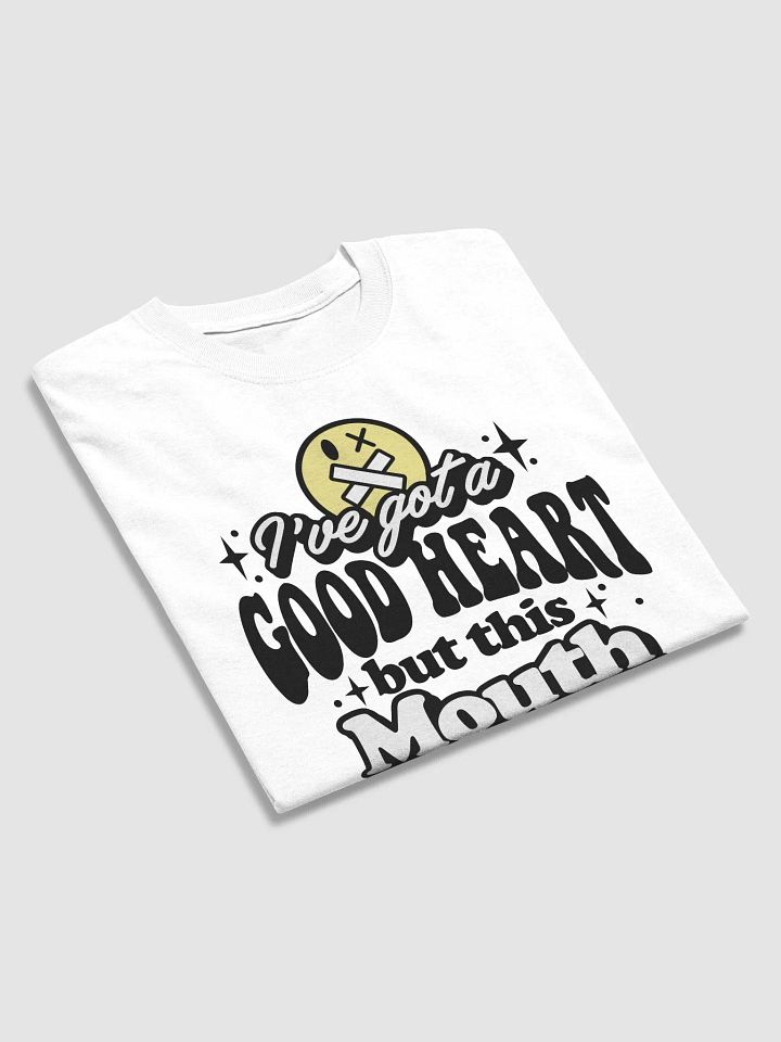 Sassy Mouth Tee: Good Heart, Wild Words! product image (12)