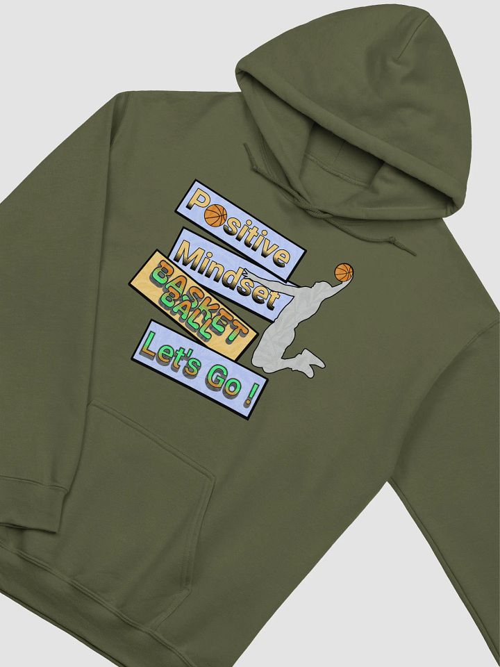Positive Mindset Basketball Hoodie product image (10)