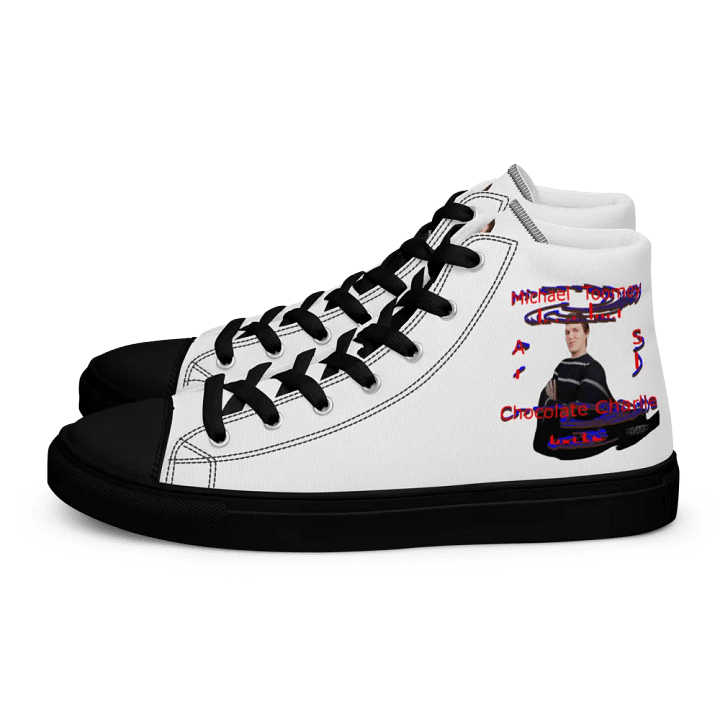 Michael Toomey As Chocolate Charlie 00 - Men's High Top Canvas Shoes product image (1)