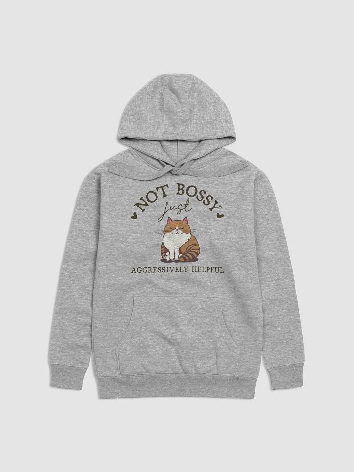 Aggressively Helpful Cat Premium Hoodie product image (4)