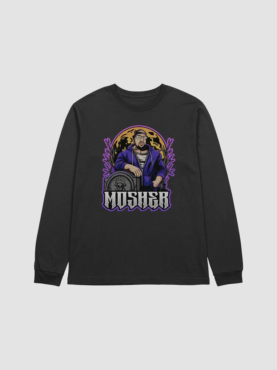 MOSHER GRAVE LOGO WOMEN'S LONG SLEEVE SHIRT product image (1)