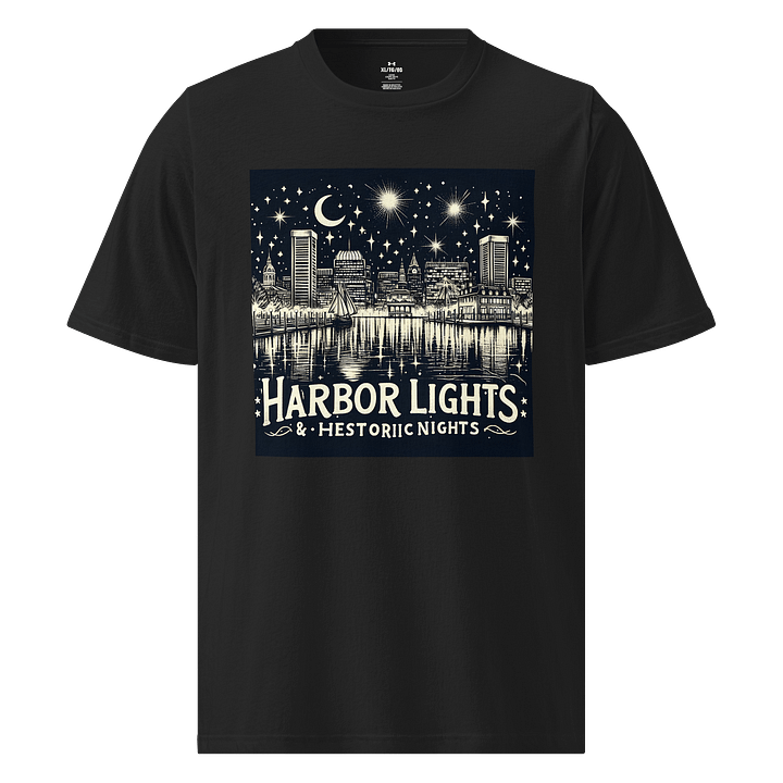Harbor Nights Skyline Unisex T-Shirt product image (1)