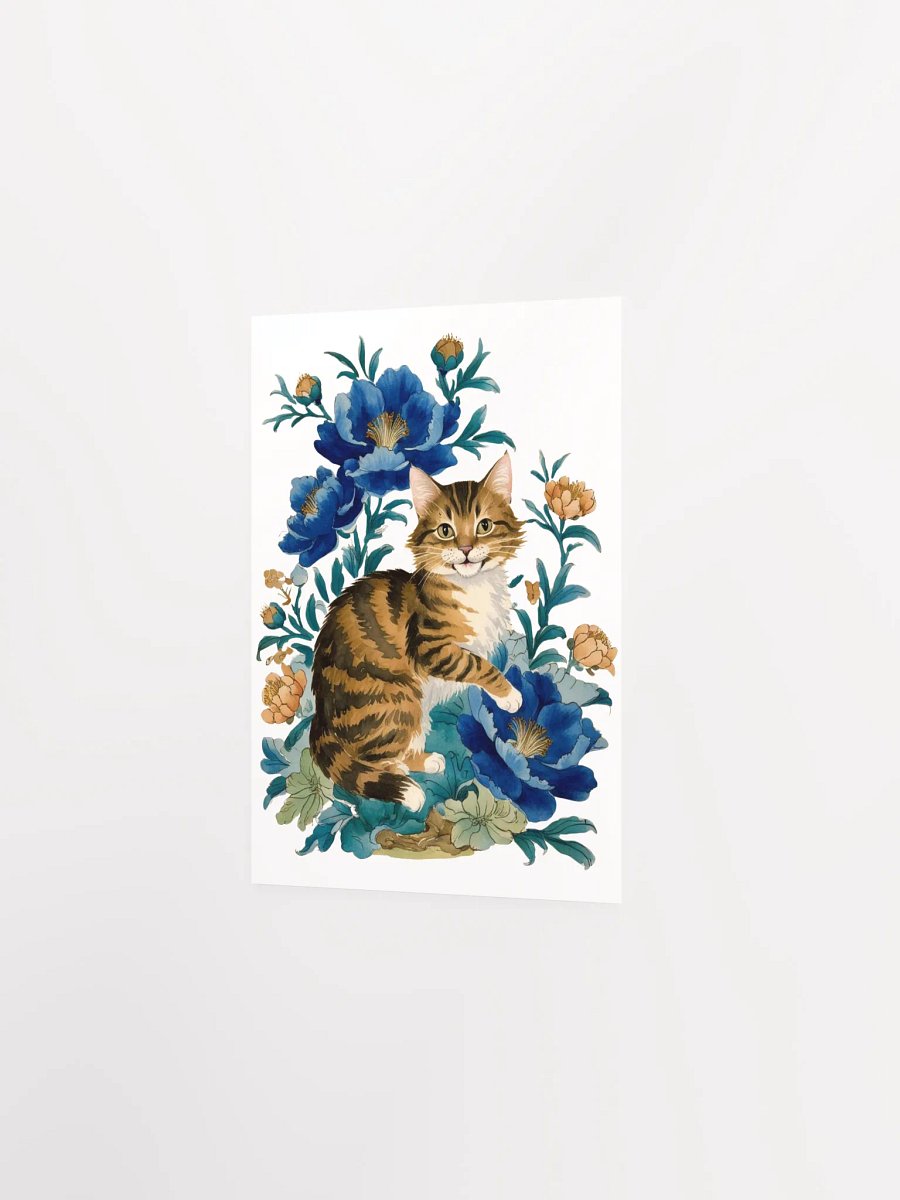 Whiskers Among Flowers Poster product image (13)