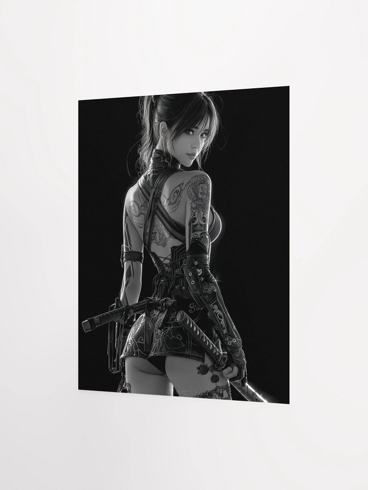 Shadow Blade Matte Unframed Wall Art Paper Canvas product image (6)
