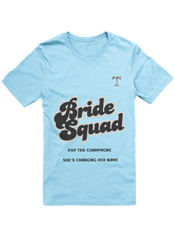 Bride Squad Cursive T-Shirt product image (9)