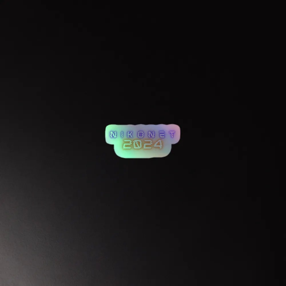 NikoNET 2024 Holo-Sticker product image (4)