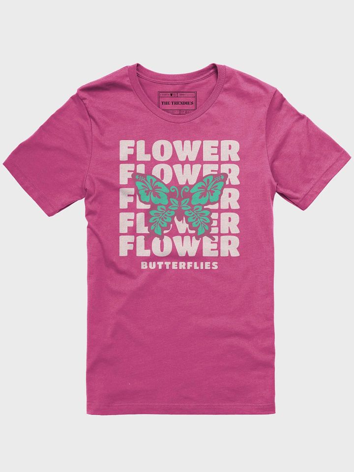 Flower Power Butterflies T-Shirt product image (1)